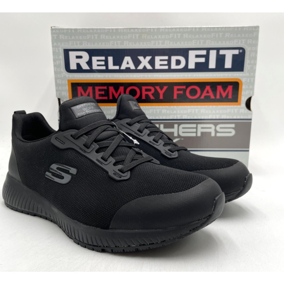 Skechers 77222 Women's NEW Slip-On Sneaker Black US Size 11 - Picture 1 of 11